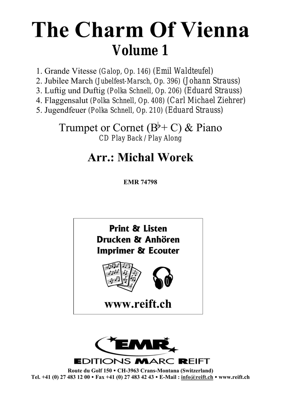 The Charm Of Vienna Volume 1 Cornet scores gallery preview page 2
