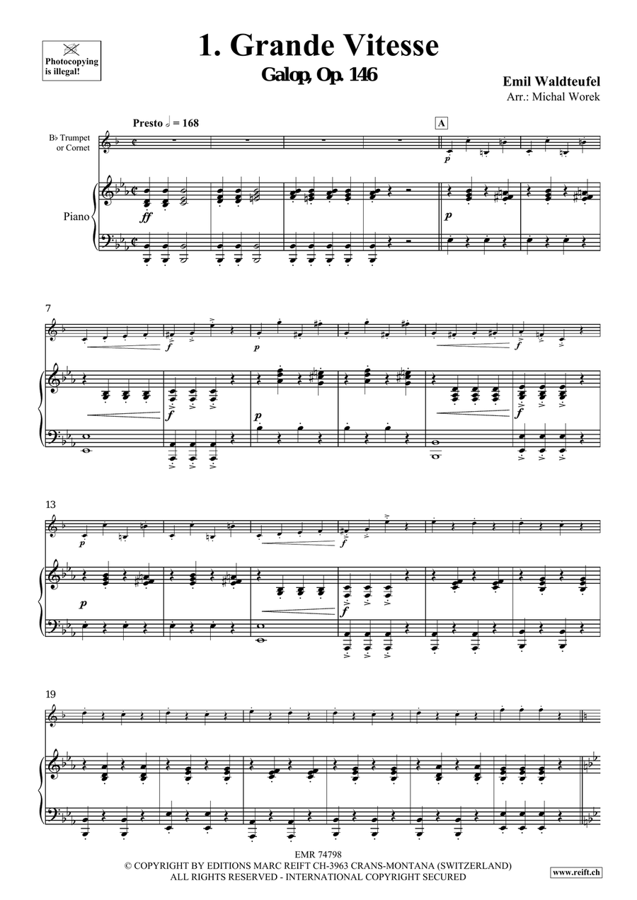 The Charm Of Vienna Volume 1 Cornet scores gallery preview page 4