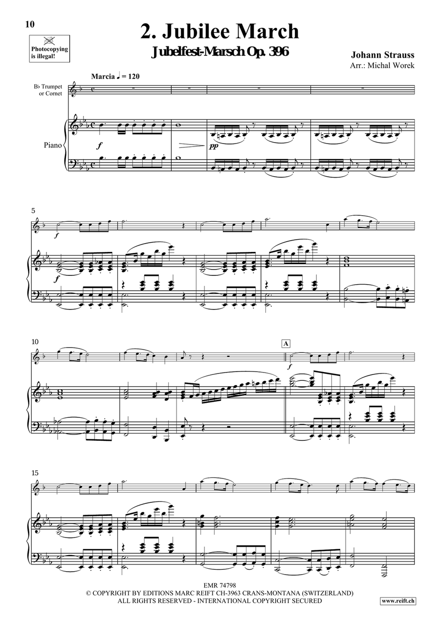The Charm Of Vienna Volume 1 Cornet scores gallery preview page 6