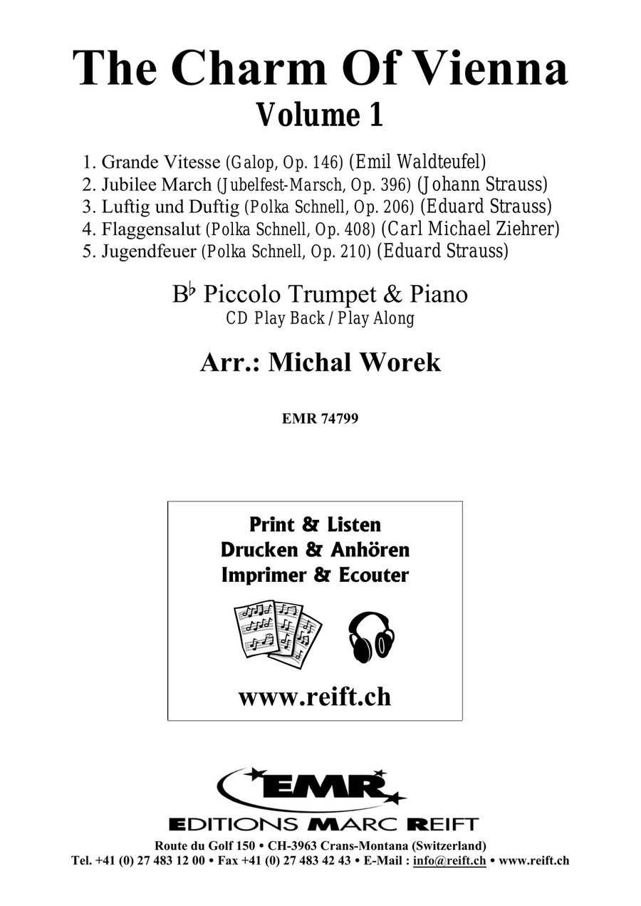 The Charm Of Vienna Volume 1 Piccolo Trumpet scores gallery preview page 2