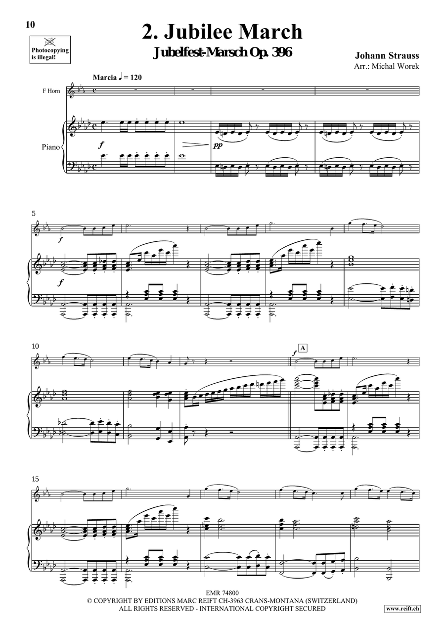 The Charm Of Vienna Volume 1 Horn scores gallery preview page 6
