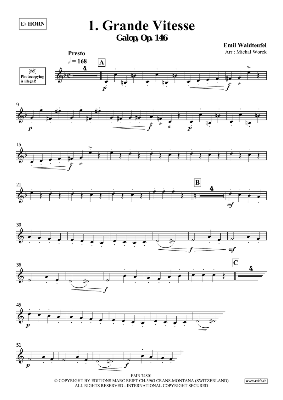 The Charm Of Vienna Volume 1 Horn scores gallery preview page 3