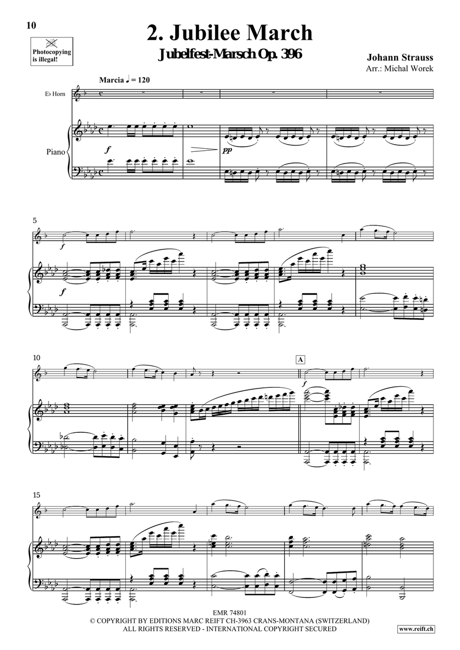 The Charm Of Vienna Volume 1 Horn scores gallery preview page 6