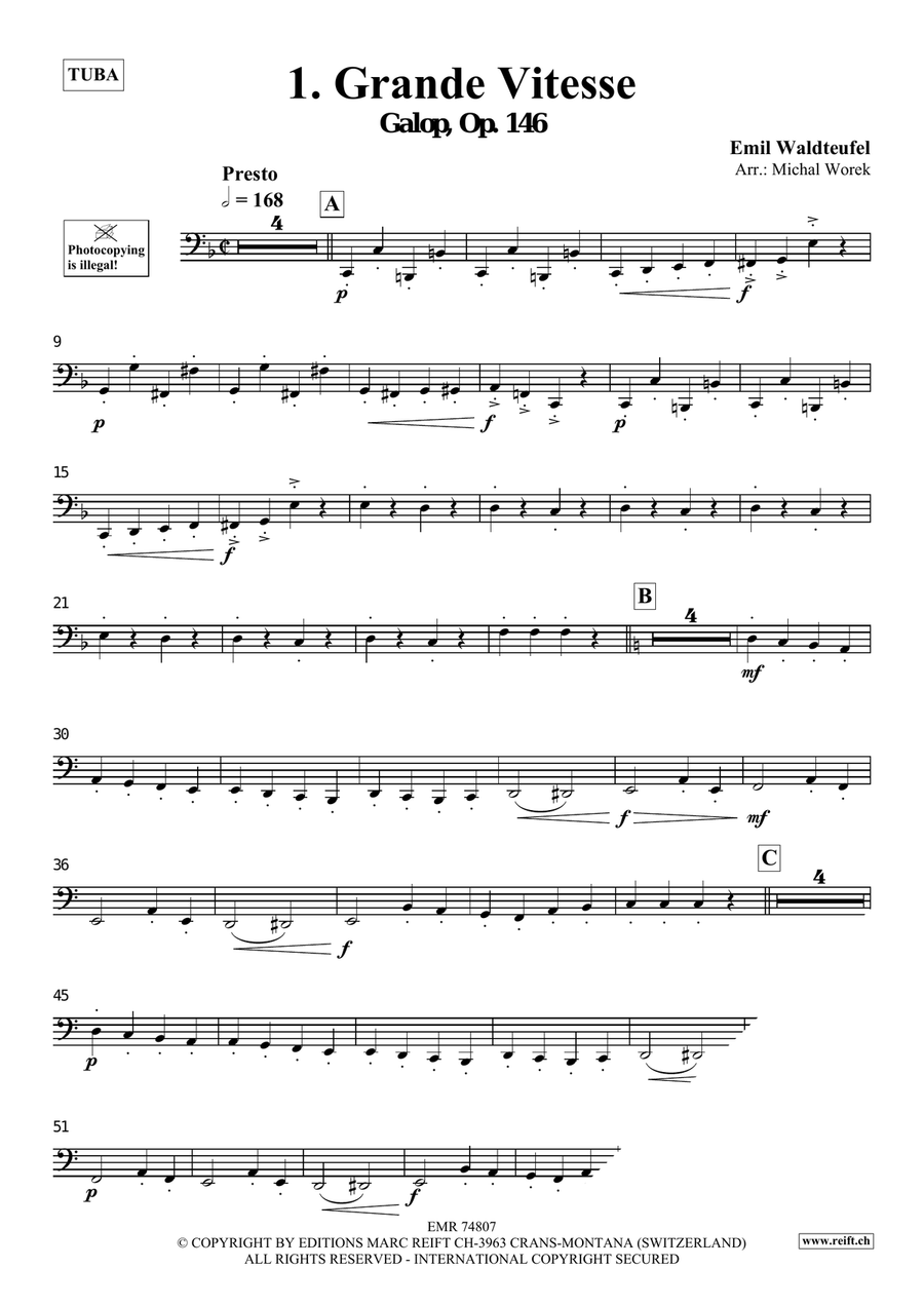 The Charm Of Vienna Volume 1 Tuba scores gallery preview page 3