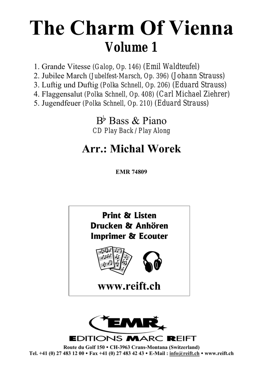 The Charm Of Vienna Volume 1 Piano Accompaniment scores gallery preview page 2