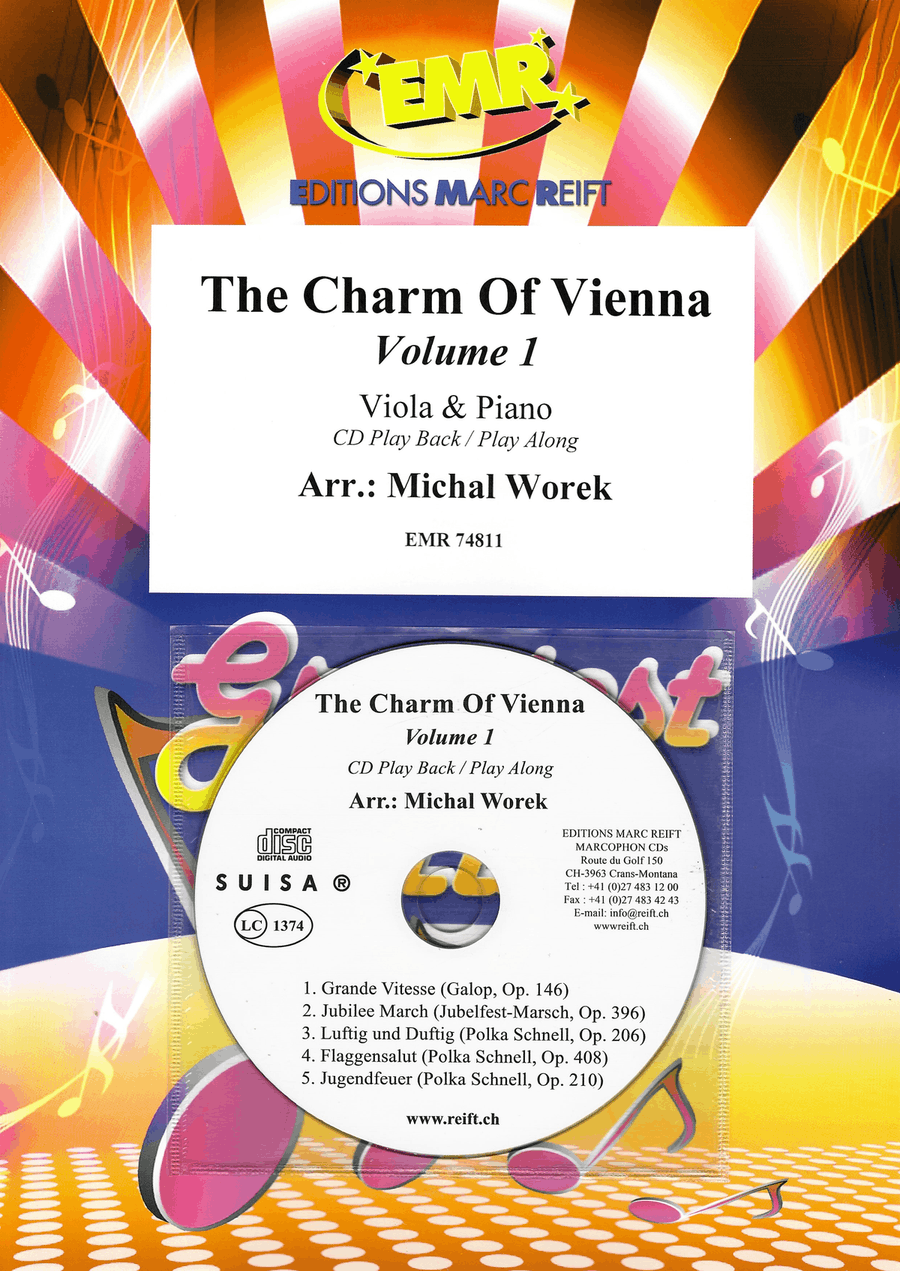 The Charm Of Vienna Volume 1 Viola scores gallery preview page 1