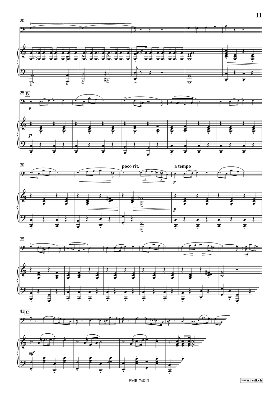 The Charm Of Vienna Volume 1 Double Bass scores gallery preview page 7