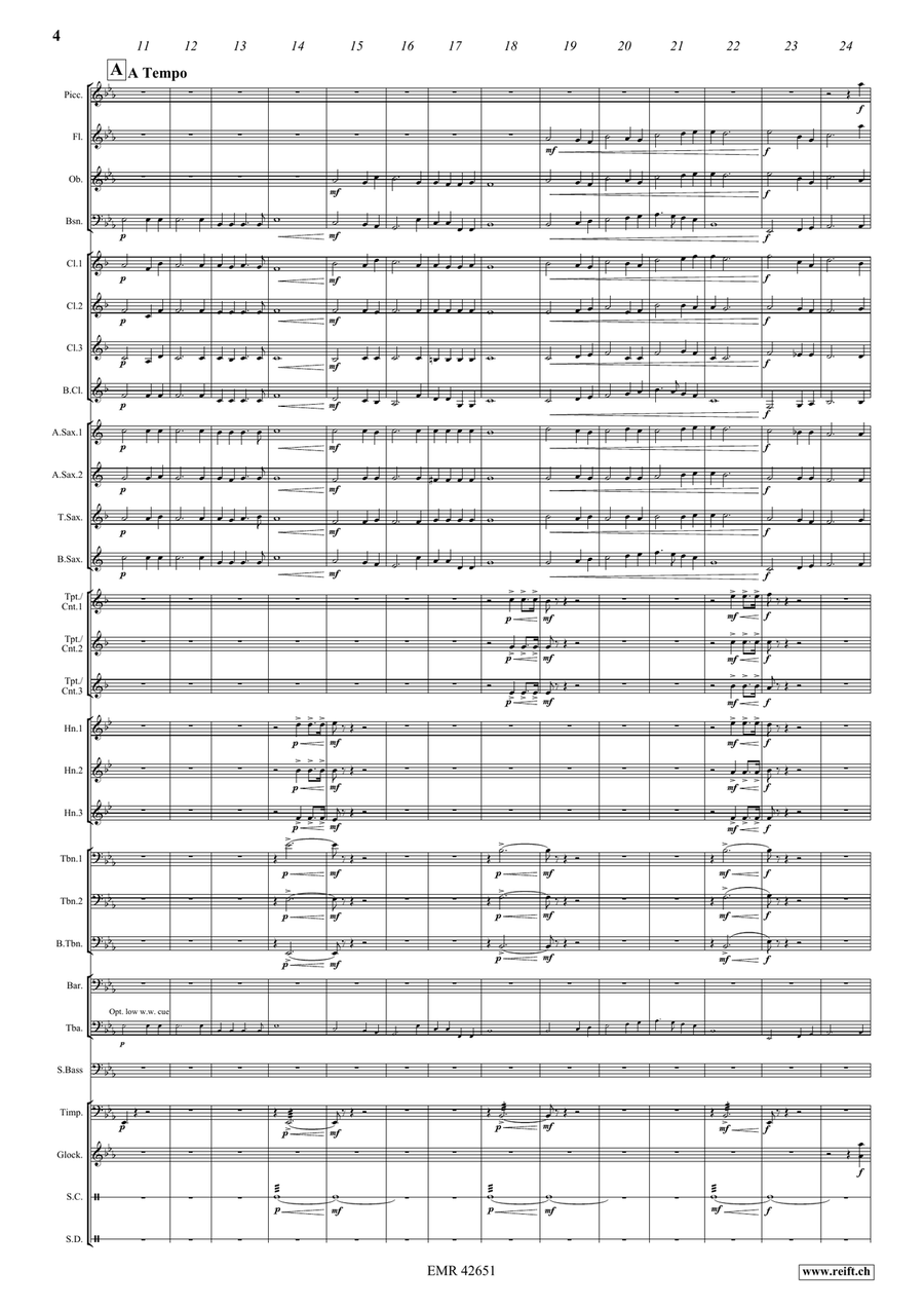 Gresford Gresford Concert Band scores gallery preview page 4