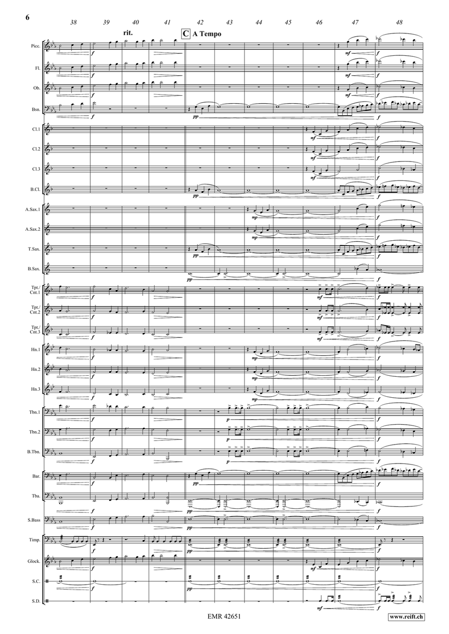 Gresford Gresford Concert Band scores gallery preview page 6