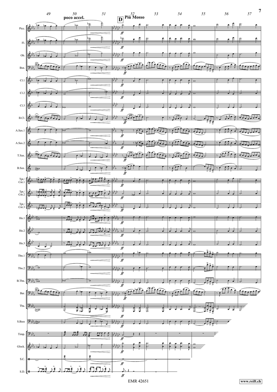 Gresford Gresford Concert Band scores gallery preview page 7