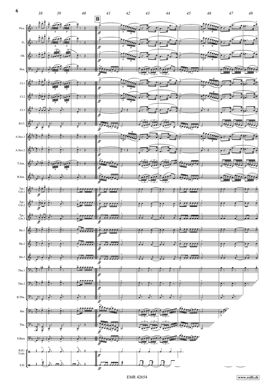 The President The President Concert Band scores gallery preview page 6