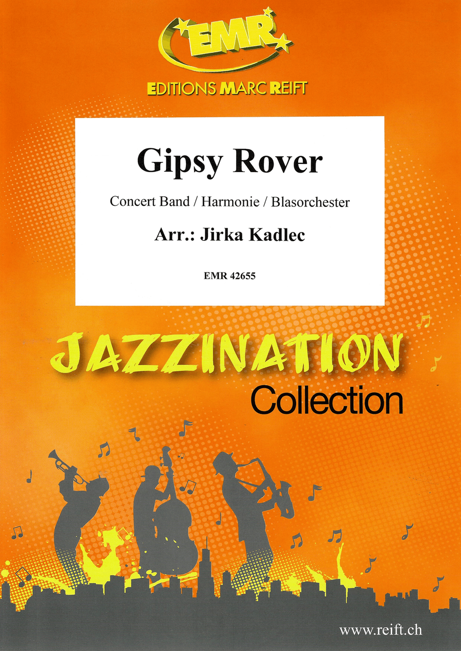 Gipsy Rover Gipsy Rover Concert Band scores gallery preview page 1