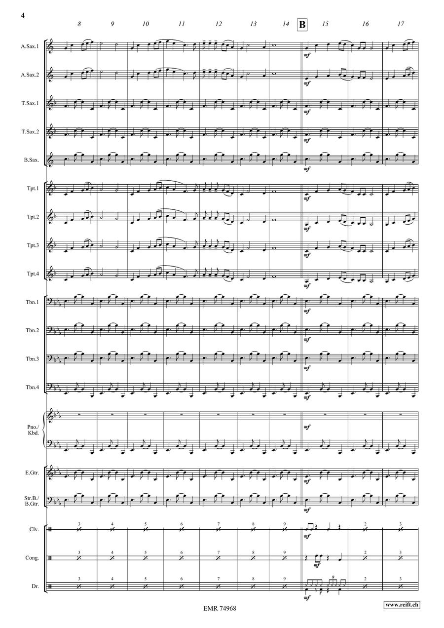 The Whistling Gypsy The Whistling Gypsy Big Band scores gallery preview page 4