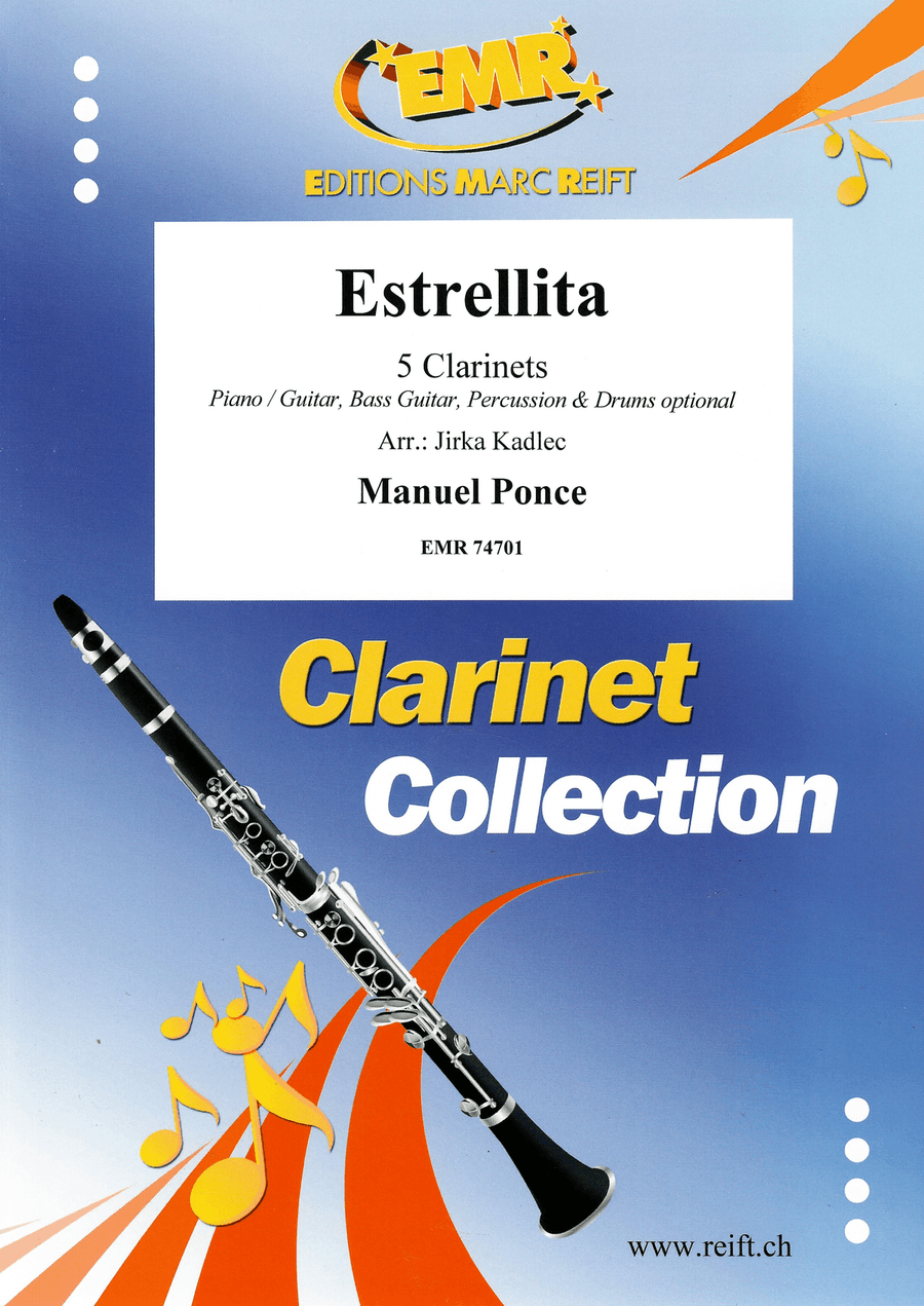 Estrellita Estrellita Clarinet Quintet scores gallery preview page 1