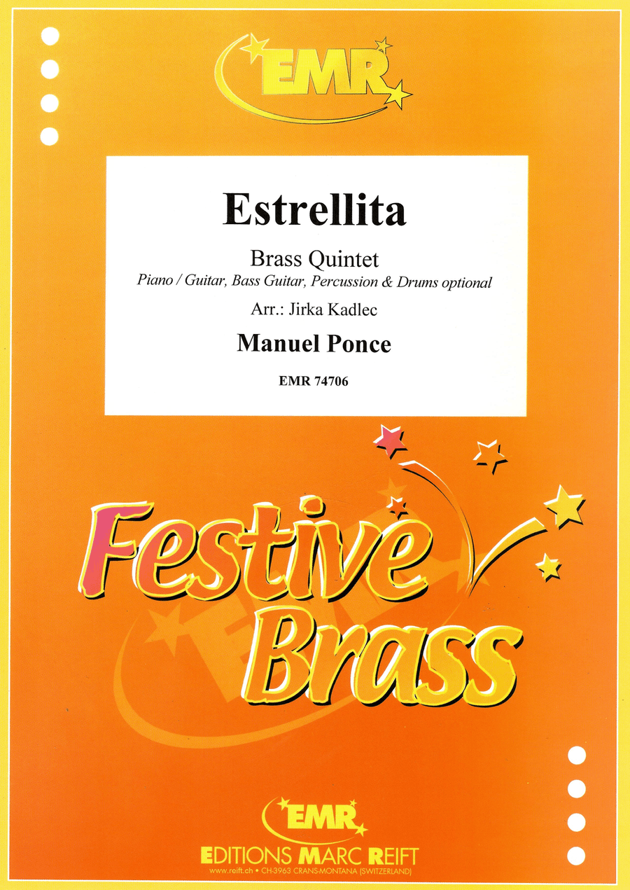 Estrellita Estrellita Brass Quintet scores gallery preview page 1