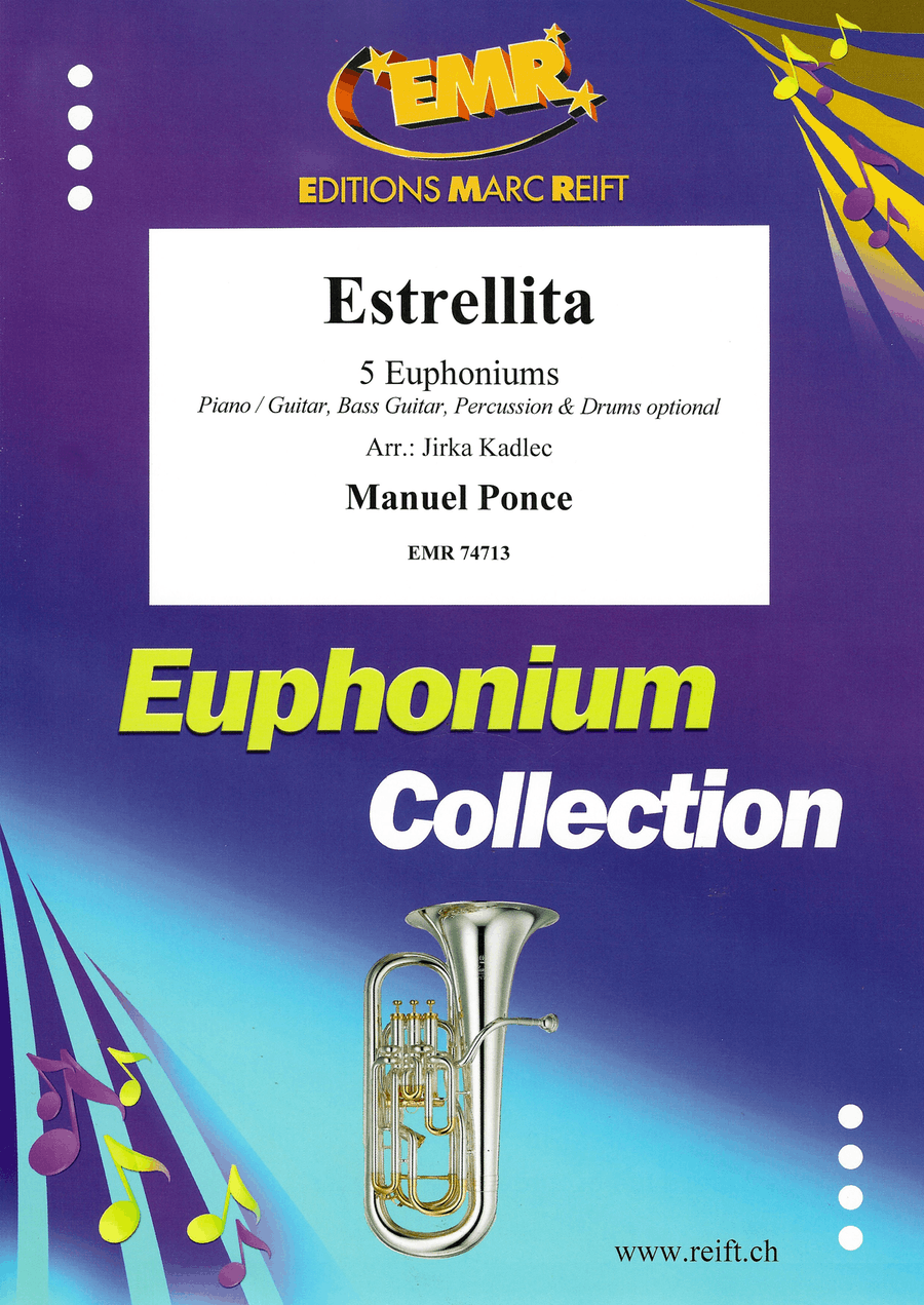Estrellita Estrellita Euphonium Quintet scores gallery preview page 1
