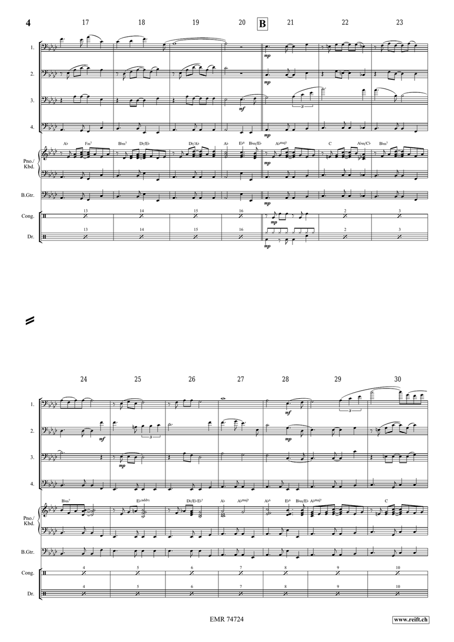 Estrellita Estrellita Bassoon Quartet scores gallery preview page 4
