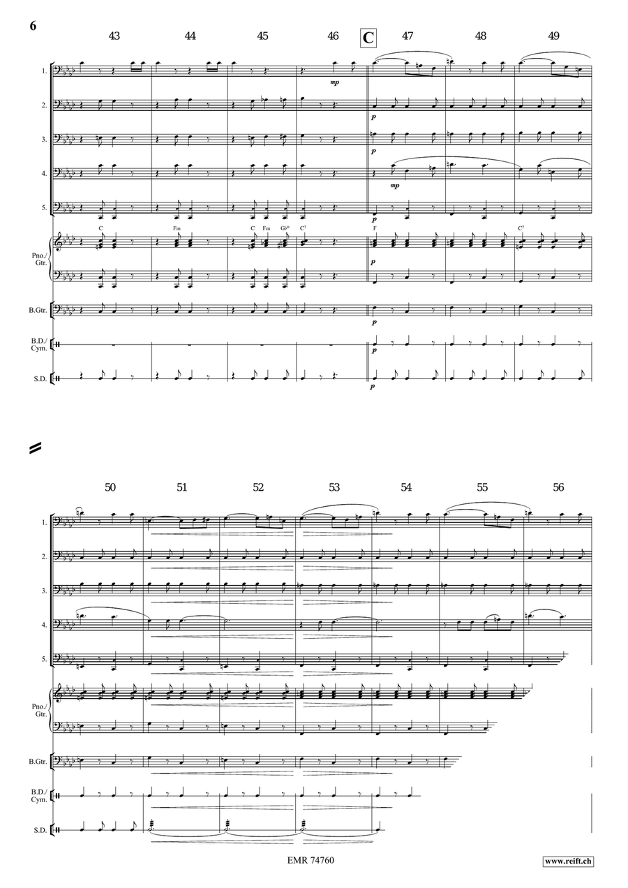 In Storm And Sunshine In Storm And Sunshine Trombone scores gallery preview page 6