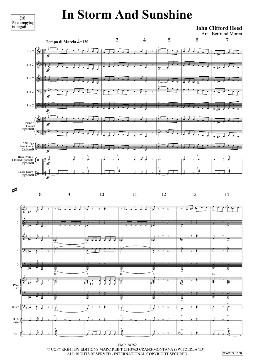 In Storm And Sunshine In Storm And Sunshine Brass Quintet scores gallery preview page 3