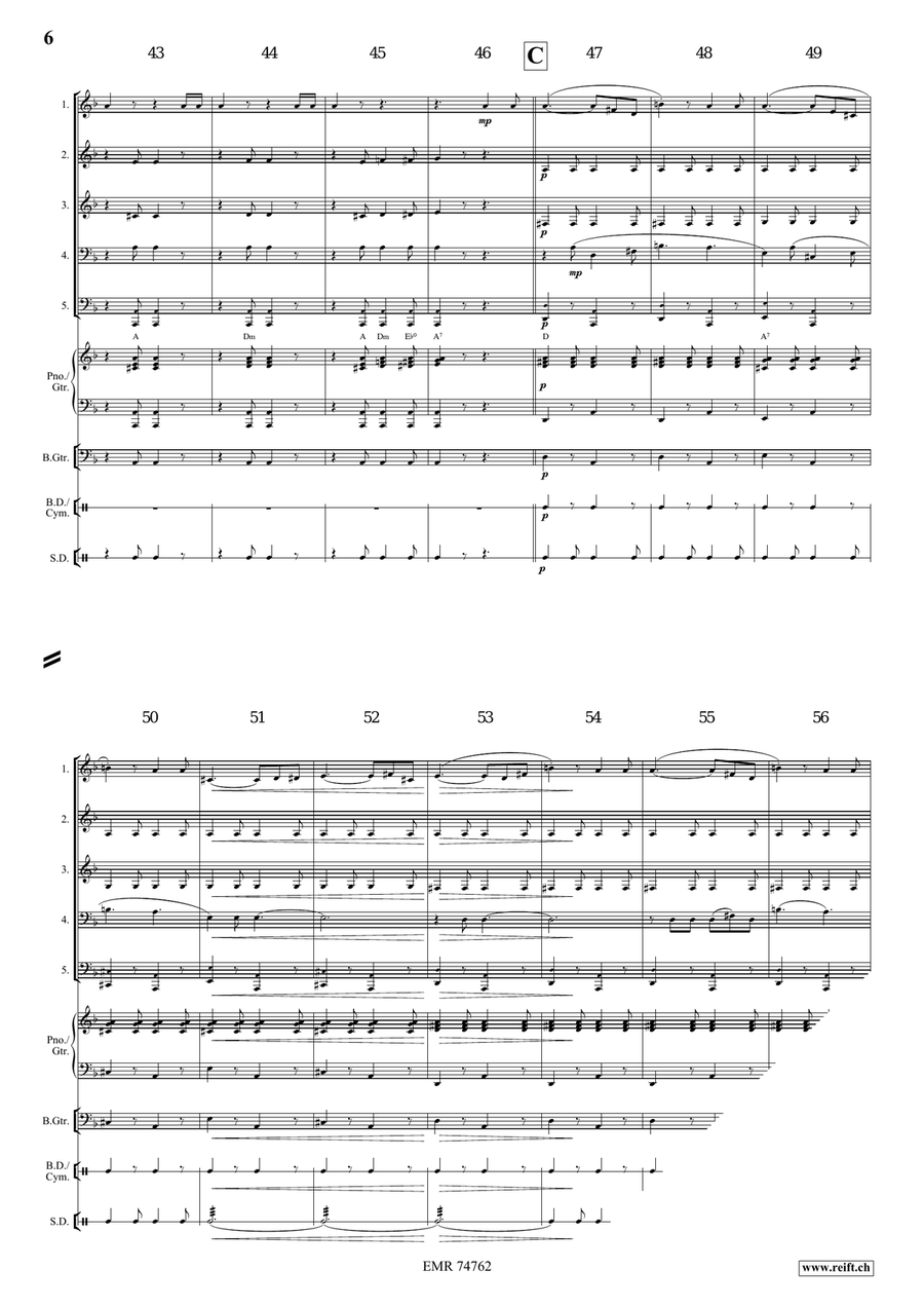 In Storm And Sunshine In Storm And Sunshine Brass Quintet scores gallery preview page 6