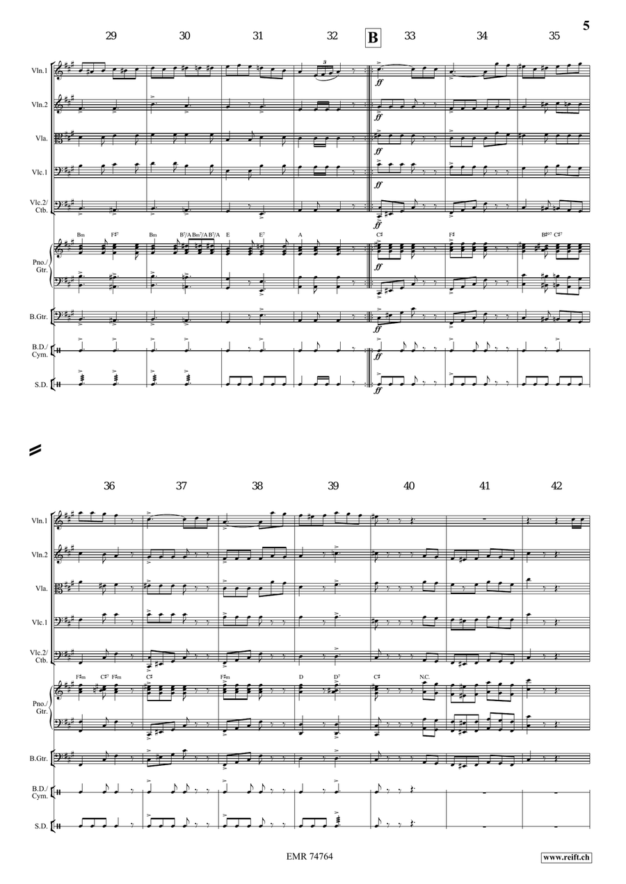 In Storm And Sunshine In Storm And Sunshine String Orchestra scores gallery preview page 5