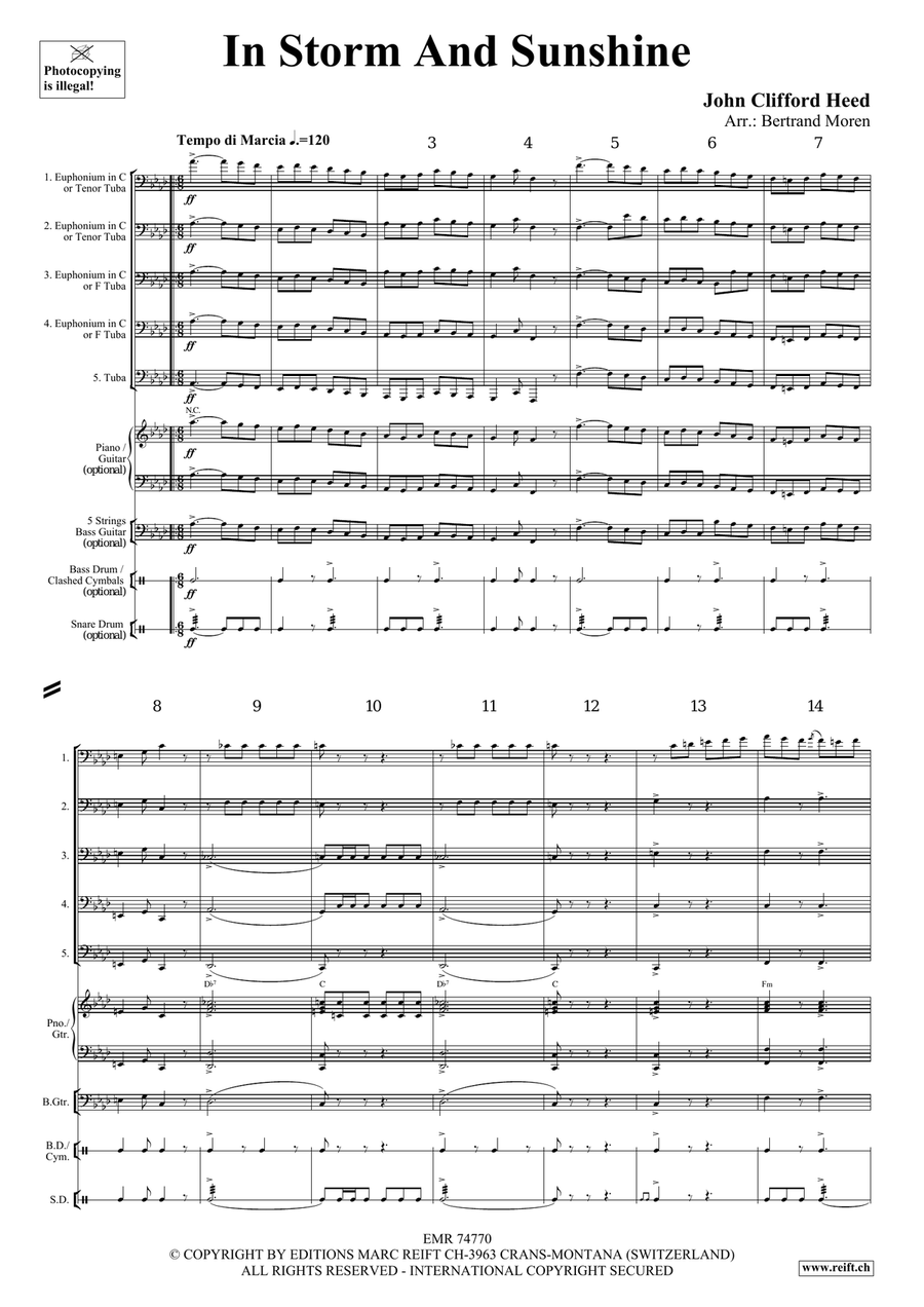 In Storm And Sunshine In Storm And Sunshine Tuba scores gallery preview page 3