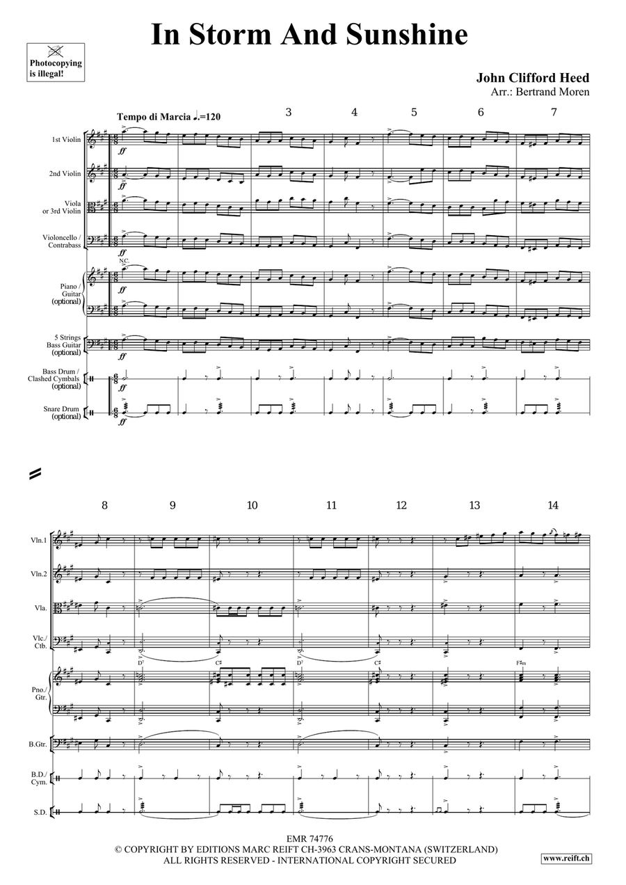 In Storm And Sunshine In Storm And Sunshine String Quartet scores gallery preview page 3