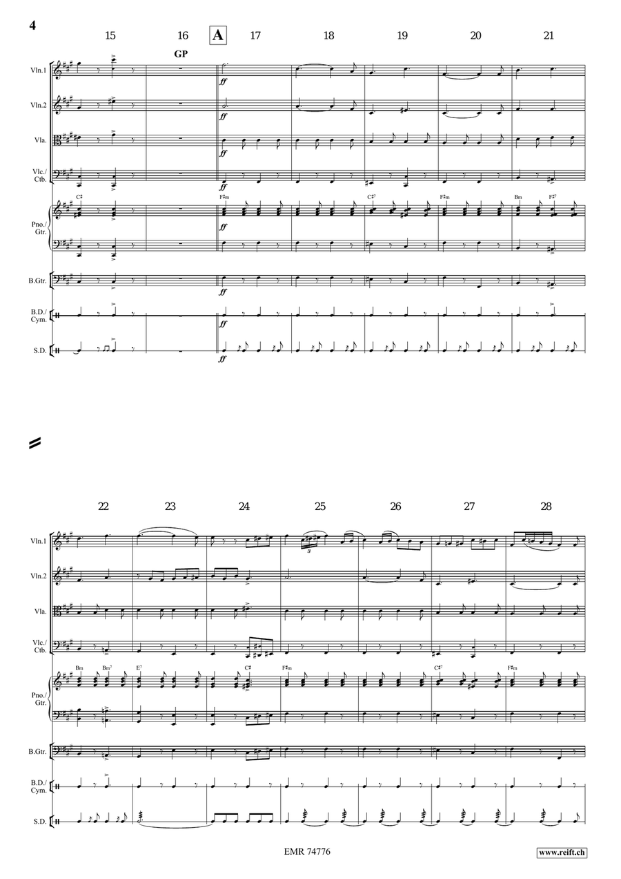 In Storm And Sunshine In Storm And Sunshine String Quartet scores gallery preview page 4