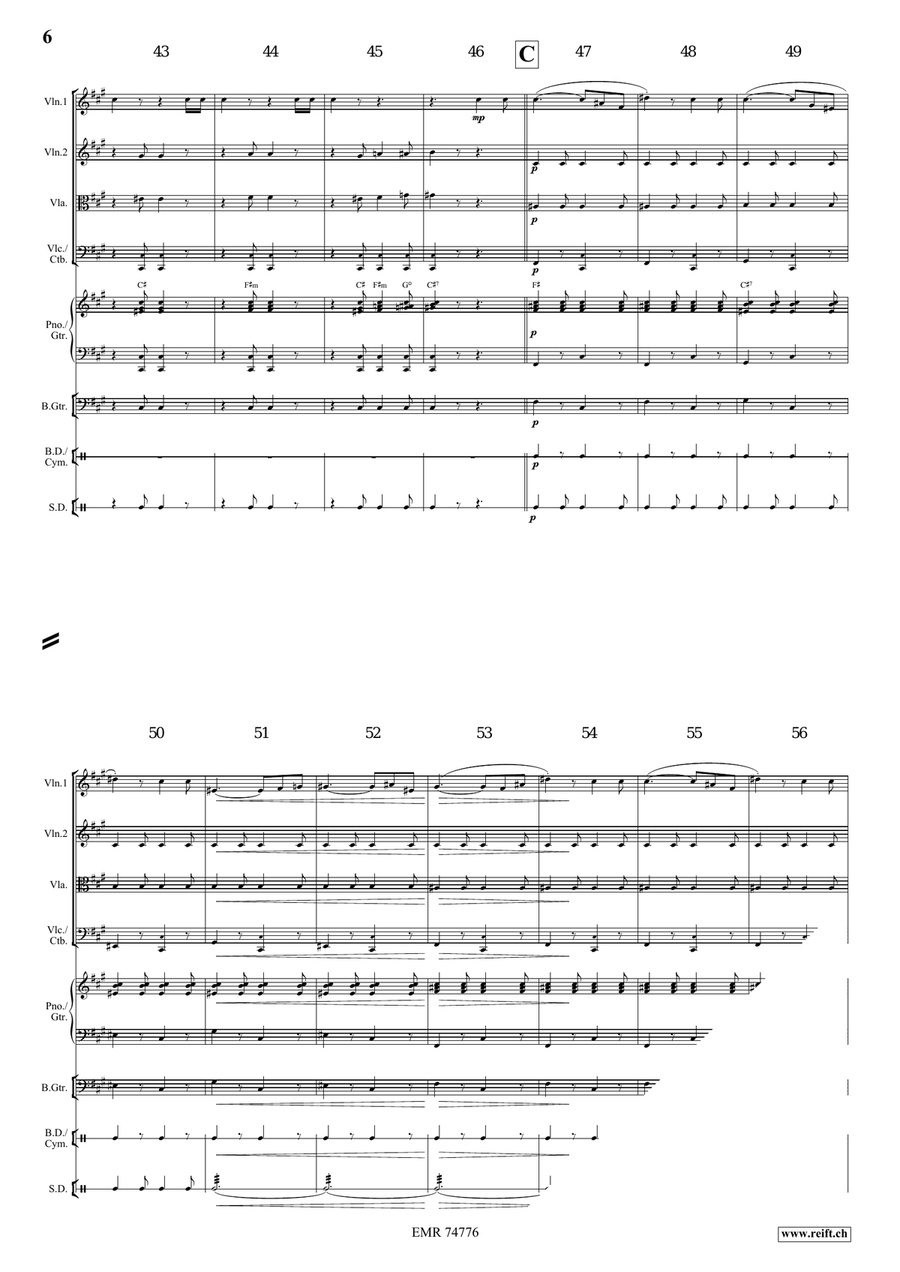 In Storm And Sunshine In Storm And Sunshine String Quartet scores gallery preview page 6