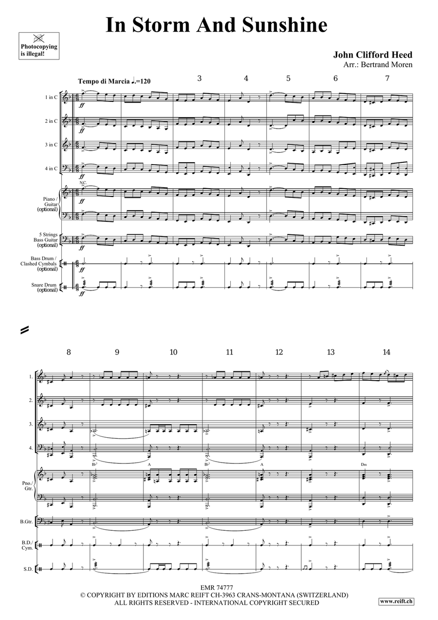 In Storm And Sunshine In Storm And Sunshine Brass Quartet scores gallery preview page 3