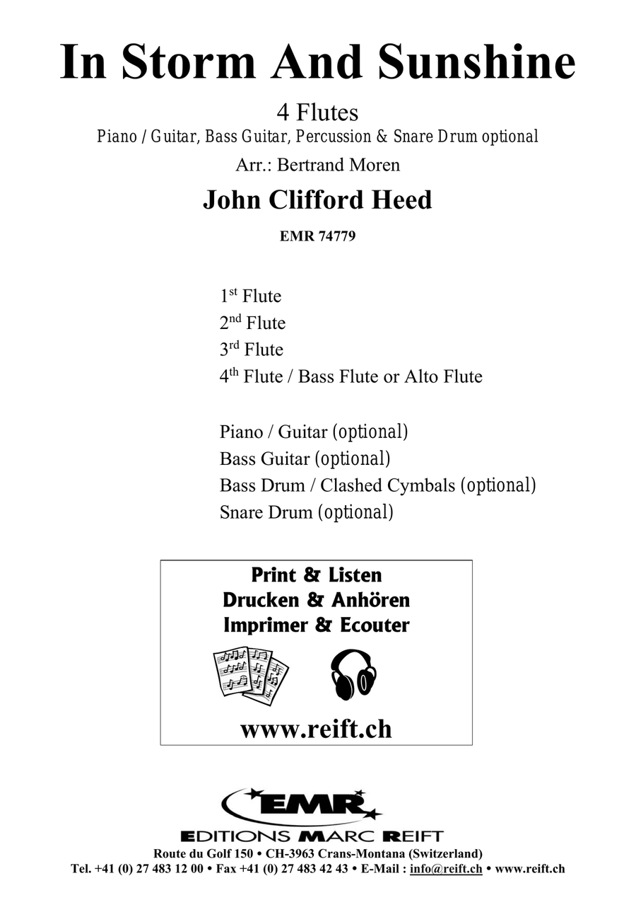 In Storm And Sunshine In Storm And Sunshine Flute Quartet scores gallery preview page 2