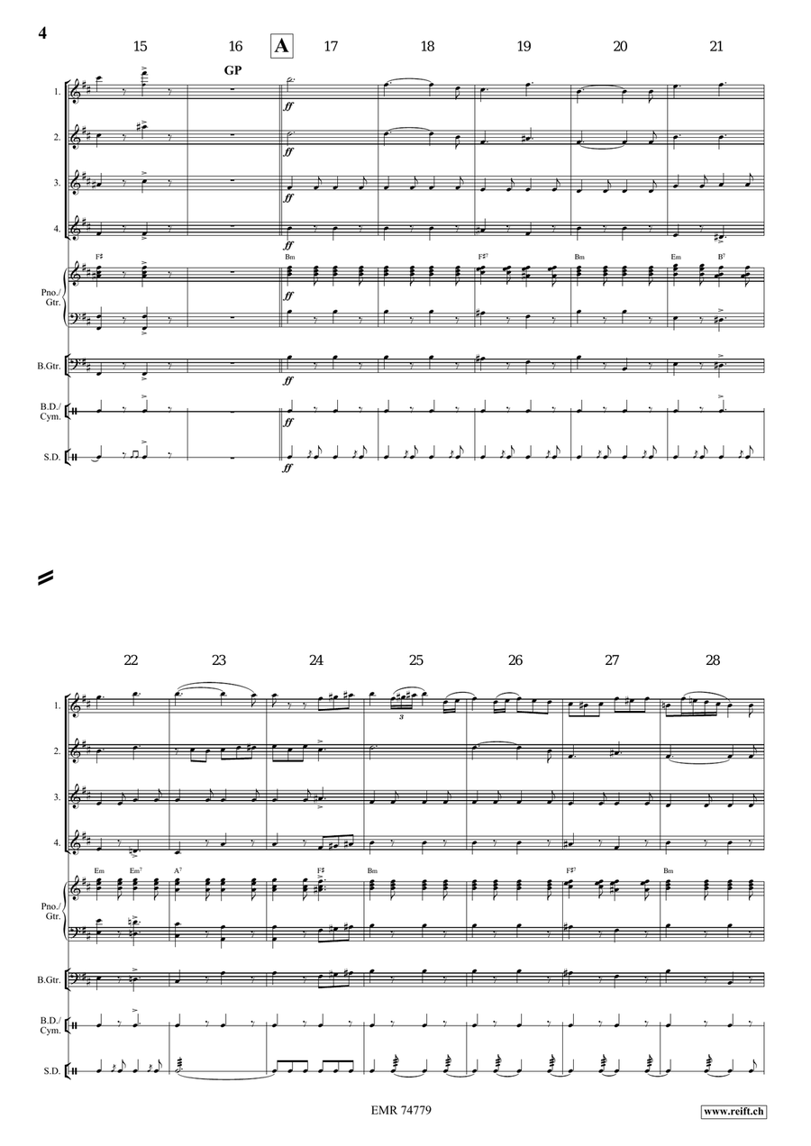 In Storm And Sunshine In Storm And Sunshine Flute Quartet scores gallery preview page 4