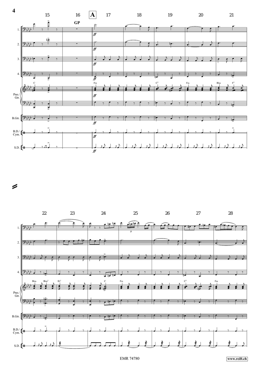 In Storm And Sunshine In Storm And Sunshine Bassoon Quartet scores gallery preview page 4