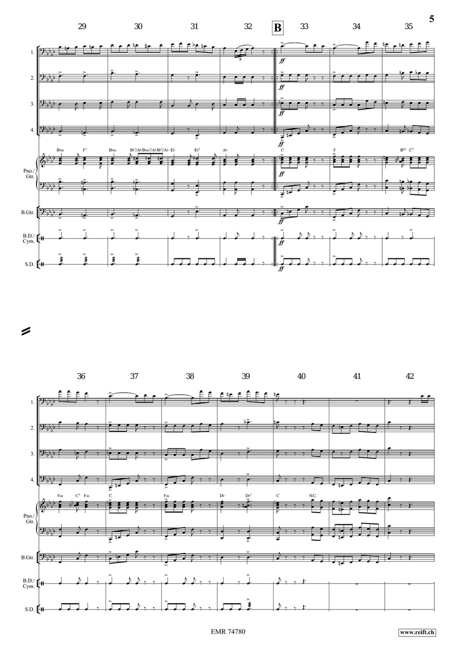 In Storm And Sunshine In Storm And Sunshine Bassoon Quartet scores gallery preview page 5