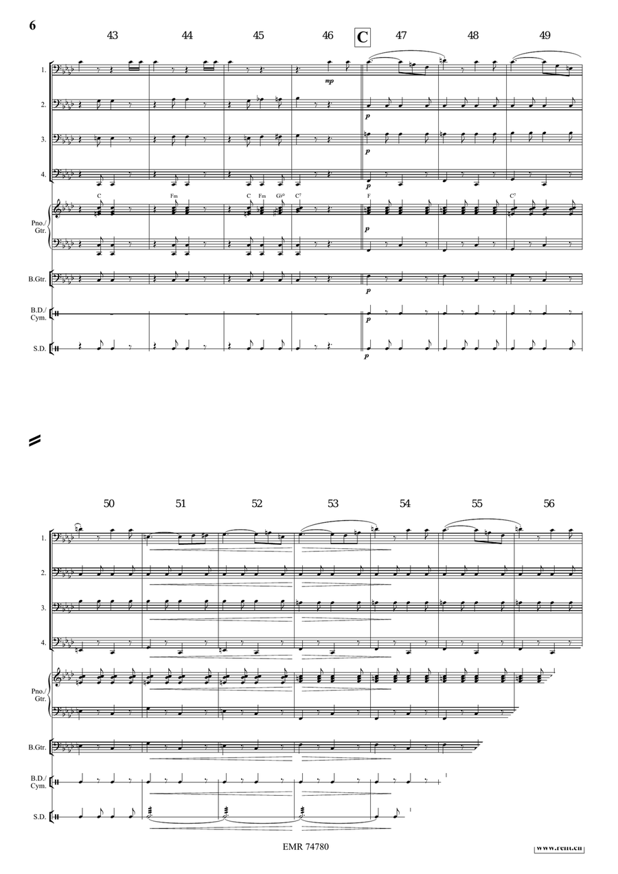 In Storm And Sunshine In Storm And Sunshine Bassoon Quartet scores gallery preview page 6