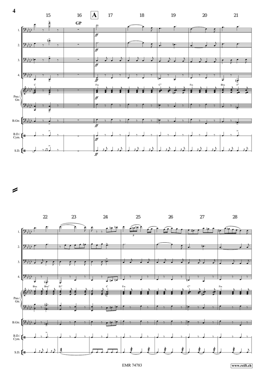 In Storm And Sunshine In Storm And Sunshine Tuba Quartet scores gallery preview page 4