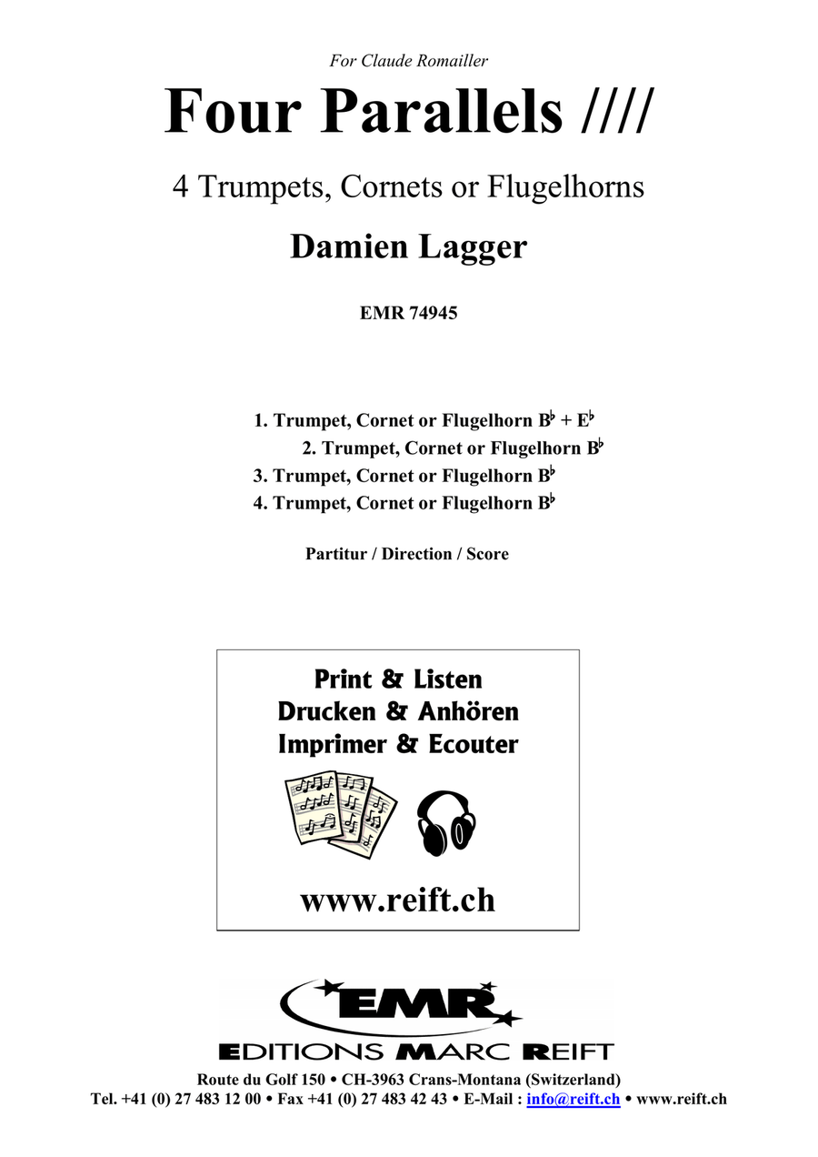 Four Parallels Four Parallels Cornet scores gallery preview page 2
