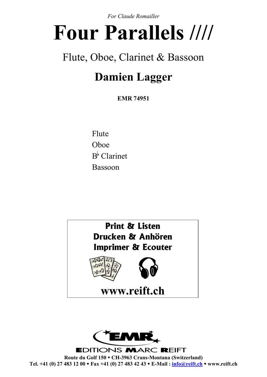 Four Parallels Four Parallels Bassoon scores gallery preview page 2