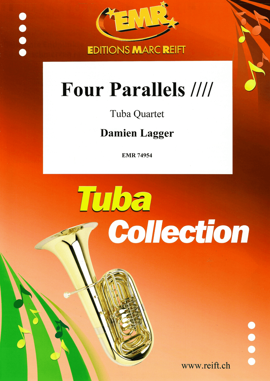 Four Parallels Four Parallels Tuba Quartet scores gallery preview page 1