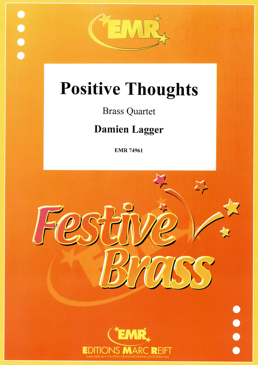 Positive Thoughts Positive Thoughts Brass Quartet scores gallery preview page 1