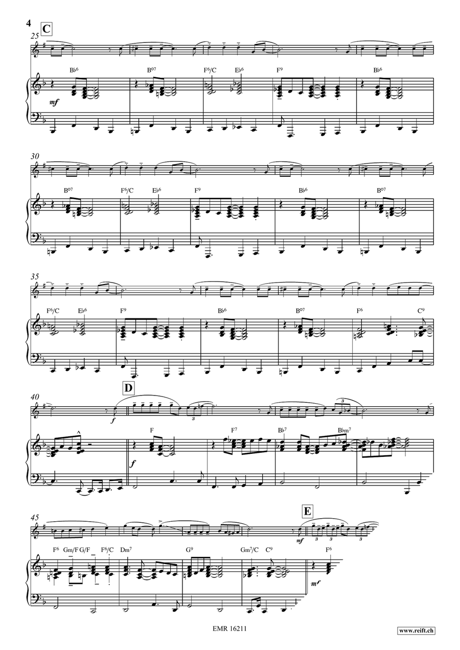 Head In The Stars Head In The Stars Clarinet Solo scores gallery preview page 6