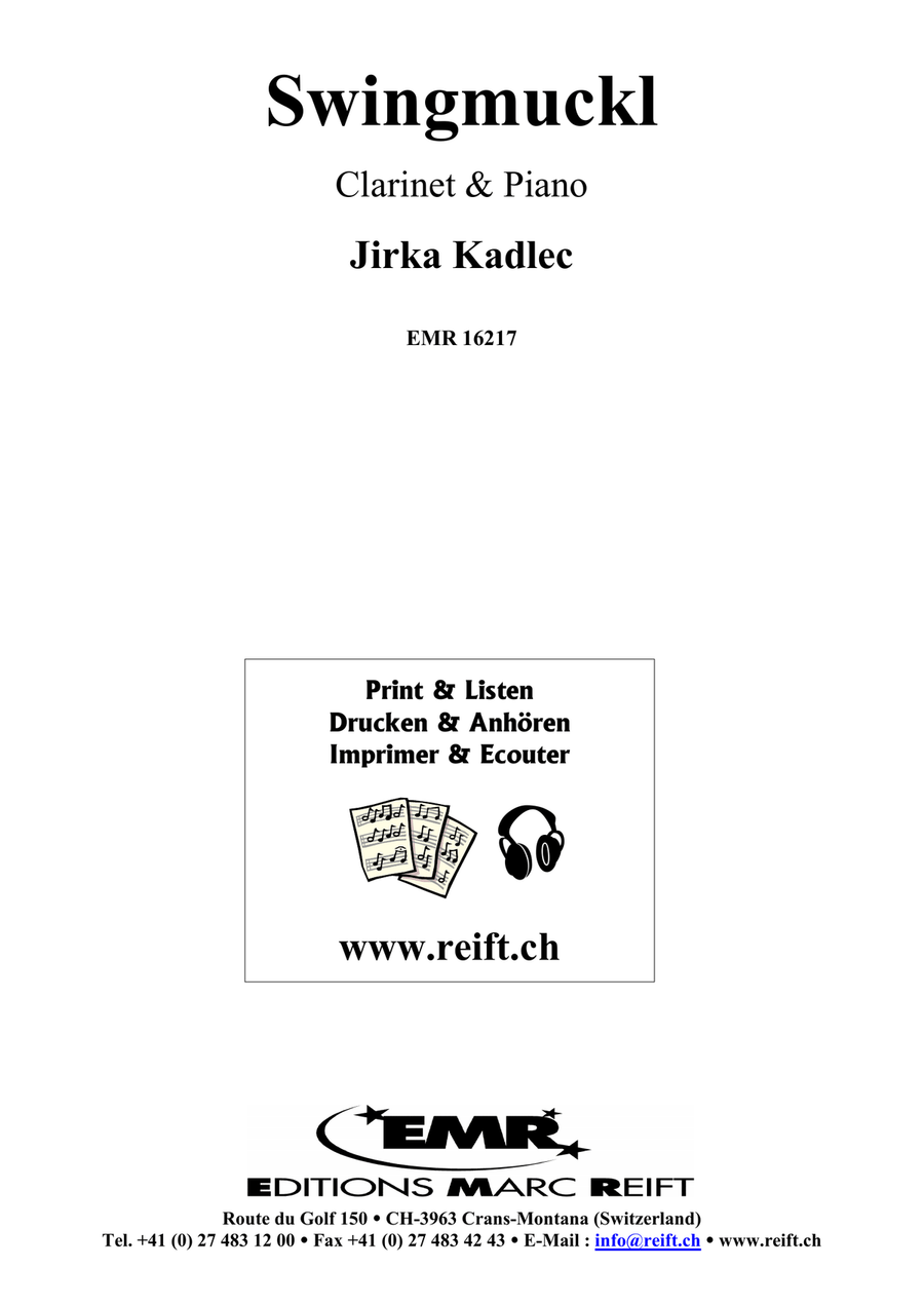 Swingmuckl Swingmuckl Clarinet Solo scores gallery preview page 2