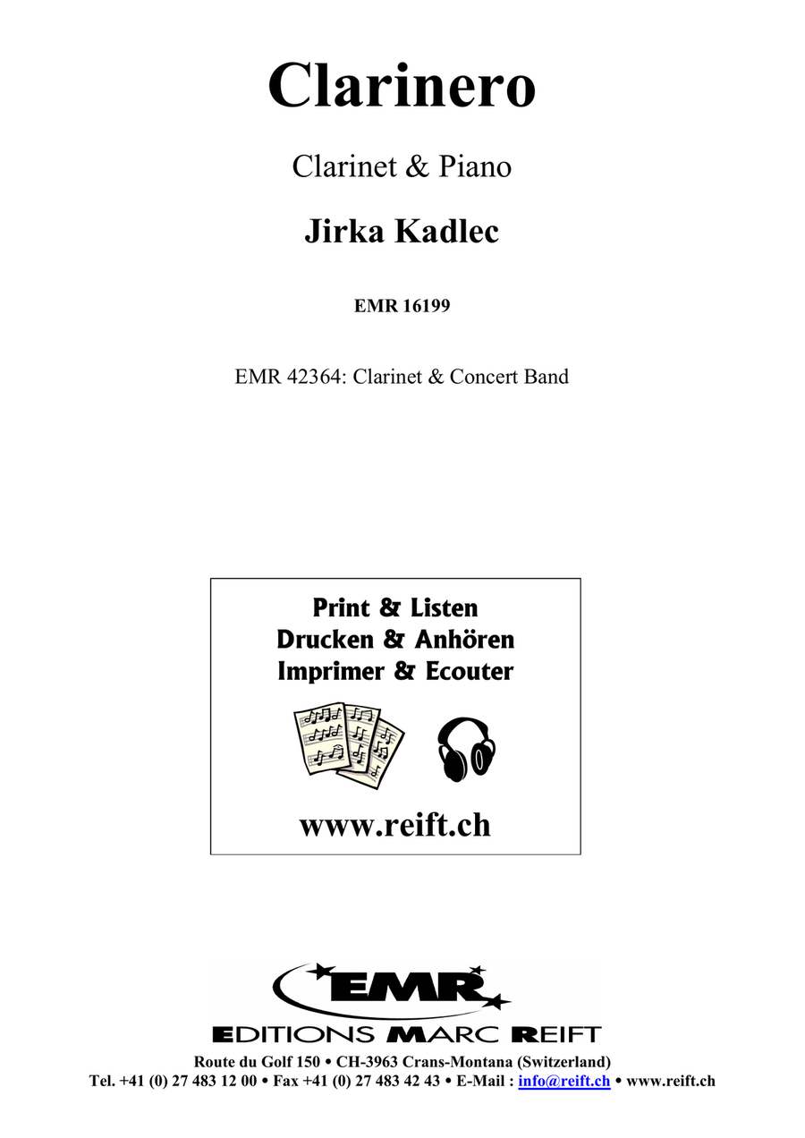 Clarinero Clarinero Clarinet Solo scores gallery preview page 2