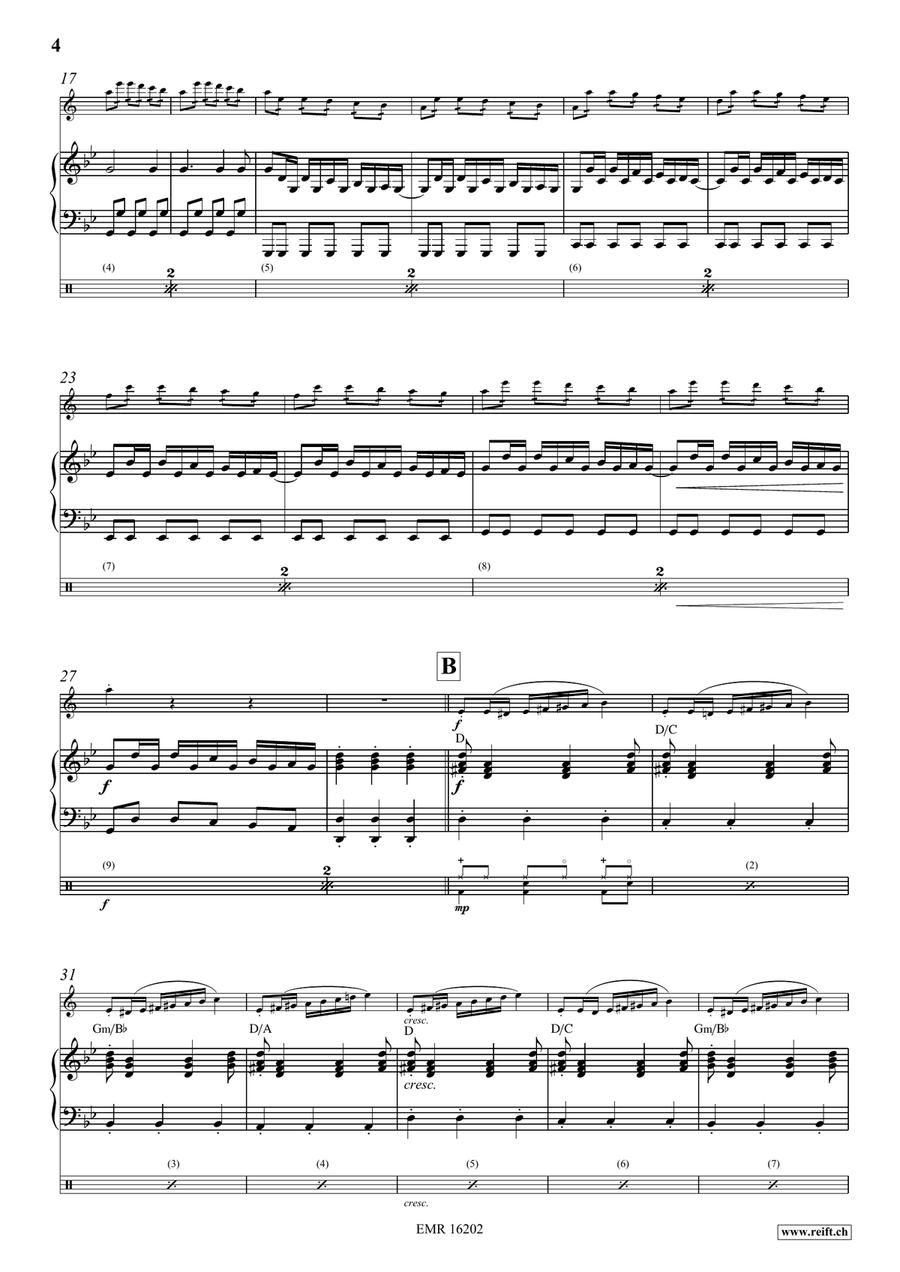 Storm Storm Clarinet Solo scores gallery preview page 6