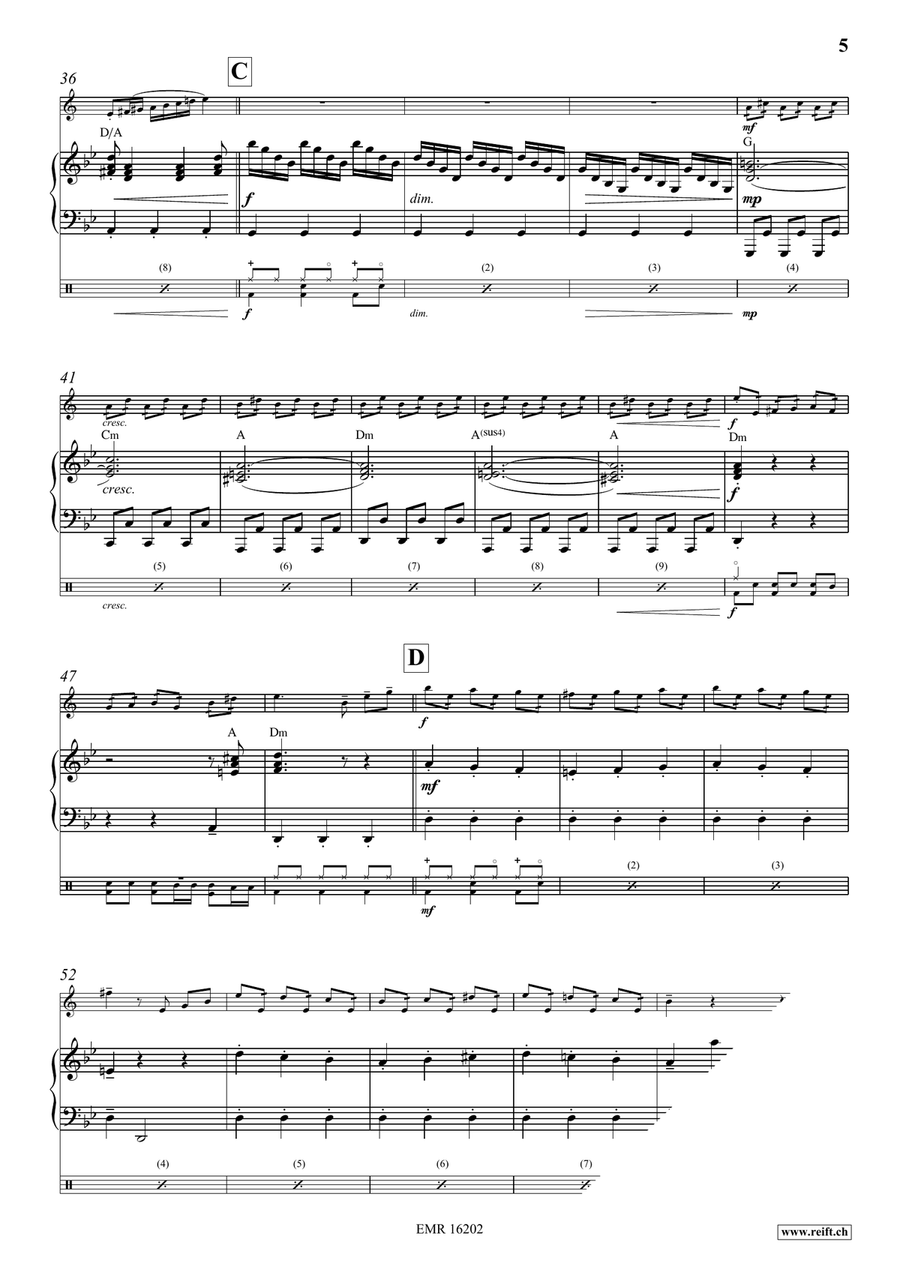 Storm Storm Clarinet Solo scores gallery preview page 7