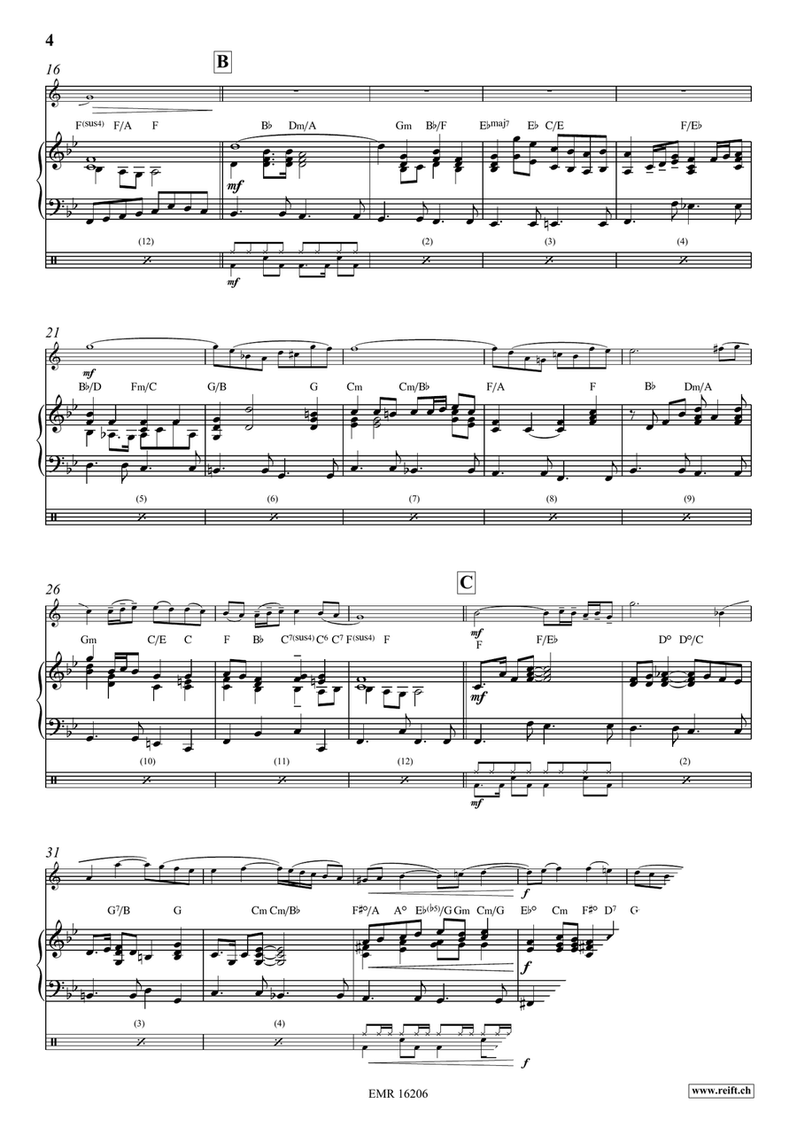 Eternal Melody Eternal Melody Clarinet Solo scores gallery preview page 5