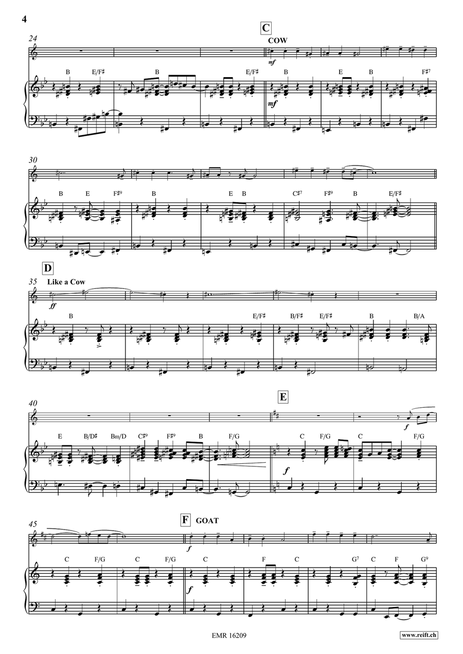 Old MacDonald Old MacDonald Clarinet Solo scores gallery preview page 6