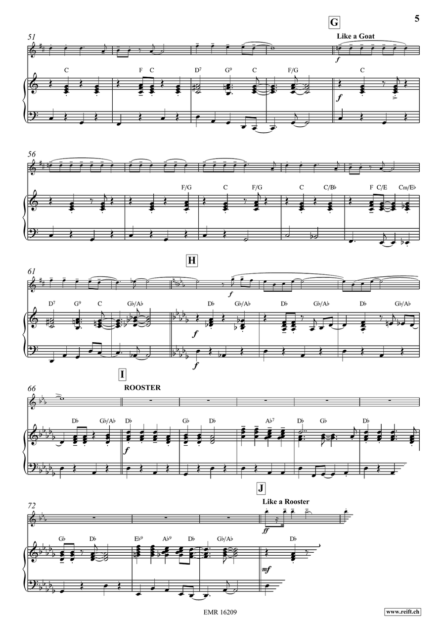 Old MacDonald Old MacDonald Clarinet Solo scores gallery preview page 7