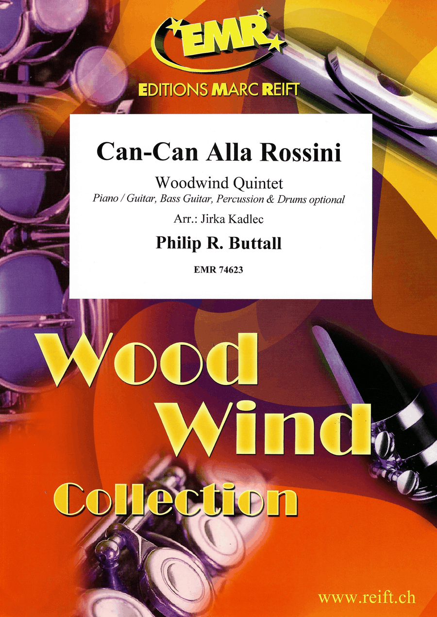 Can-Can Alla Rossini Can-Can Alla Rossini Woodwind Quintet scores gallery preview page 1