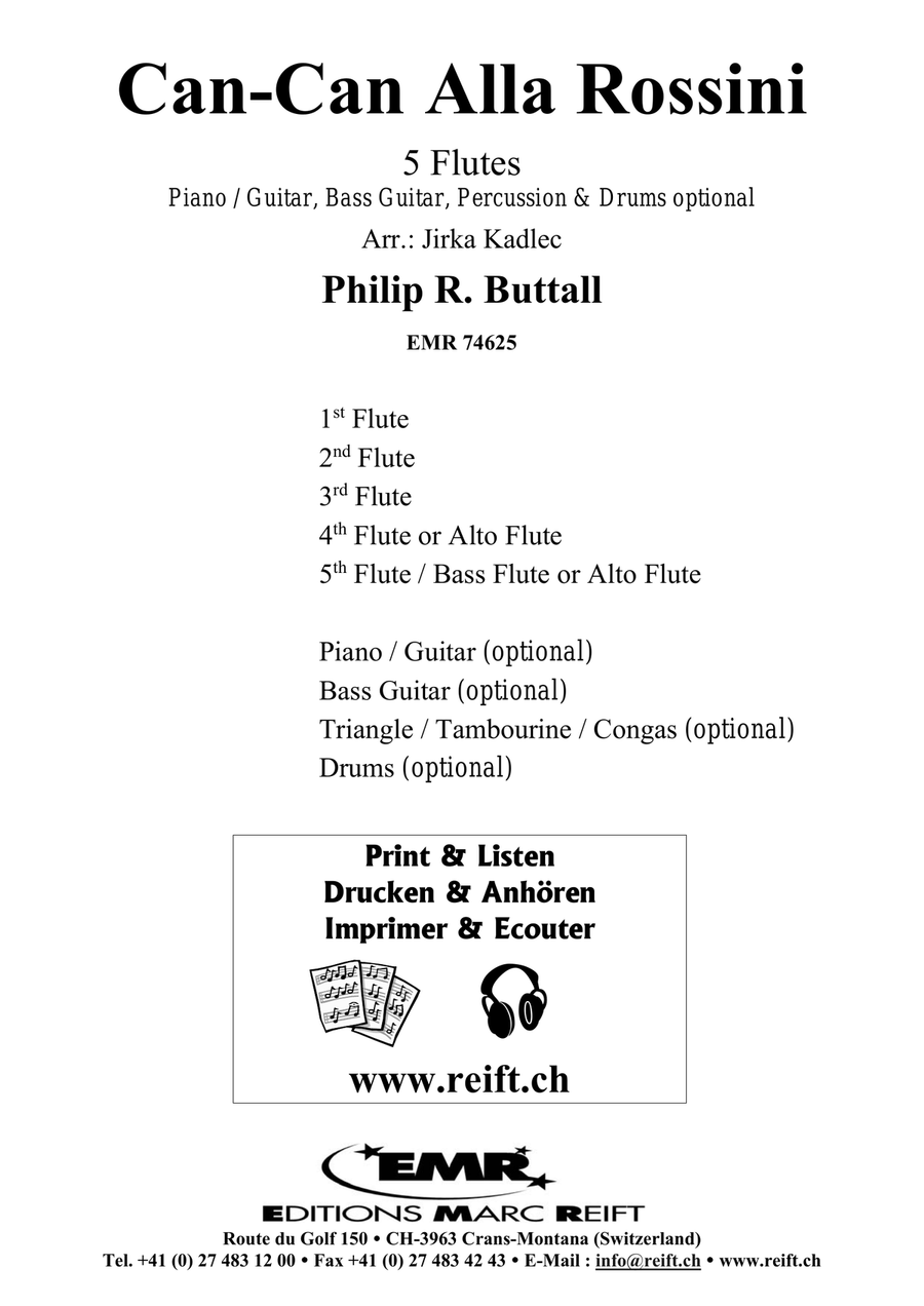Can-Can Alla Rossini Can-Can Alla Rossini Flute scores gallery preview page 2